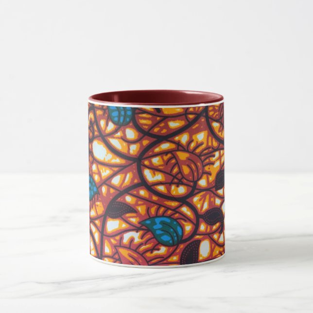 Caneca Impressão Africana (Centro)