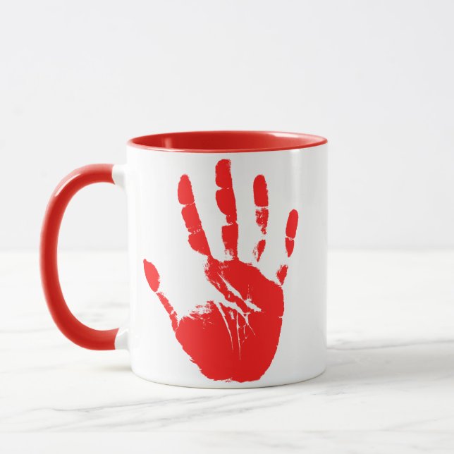 Caneca Impressão de tinta (Esquerda)