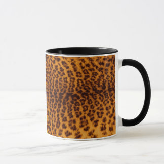 Caneca Impressão-leopardo Modelo de Textura de Pele com m