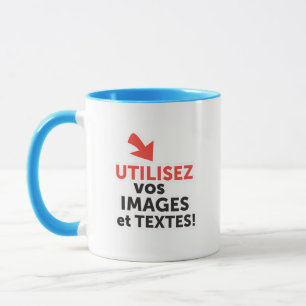 Caneca Imprimir seus designs online DIY em Português