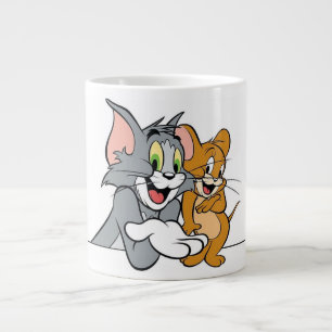 Caneca imprimível do Tom e do Jerry