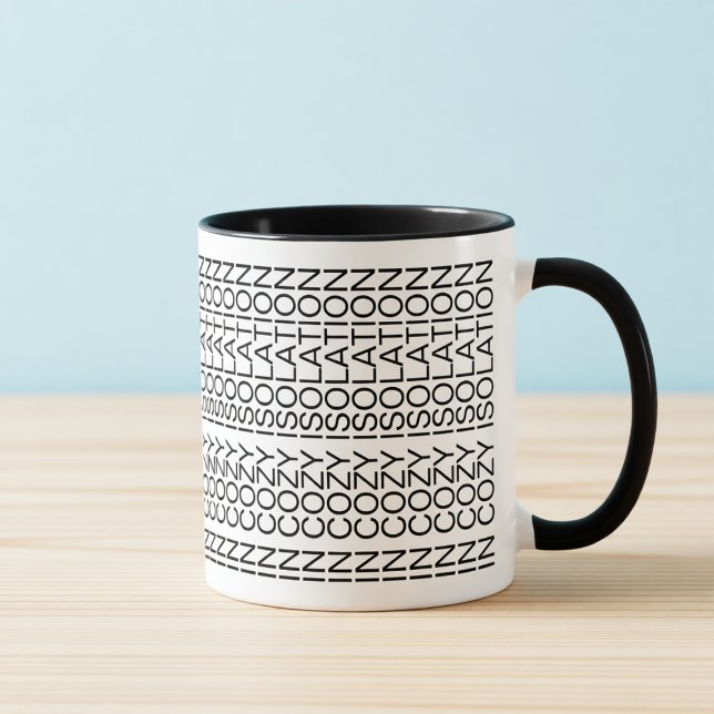 Caneca In Cozy Isolation Hidden Message Introvert Mug (Criador carregado)