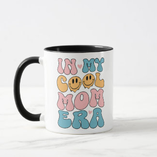 Caneca In My Cool Mom Era, Mom Birthday 