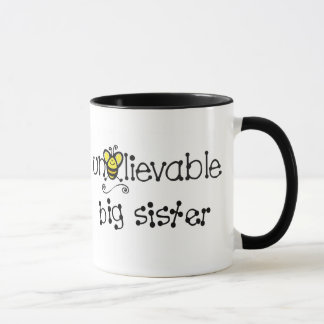 Caneca inacreditável da irmã mais velha