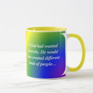 Caneca Incentive o reverso da diversidade (quadrado)