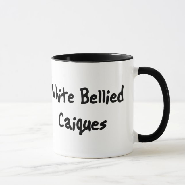 Caneca inchada branco dos Caiques (Direita)