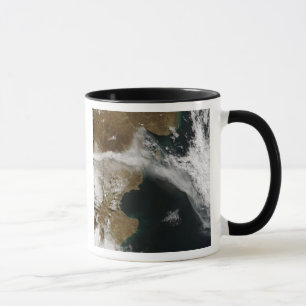 Caneca Incinere a pena da erupção do vulcão de Chaiten