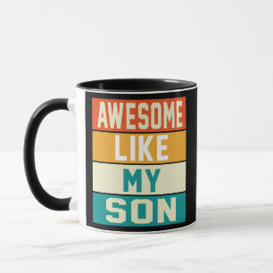Caneca Incrível Como Meu Filho Pai Papai Dia dos Pais