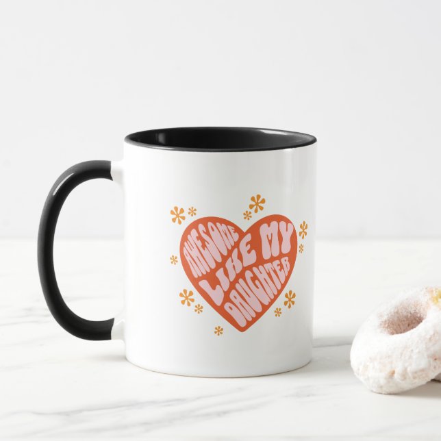 Caneca Incrível como minha filha (Com Donut)