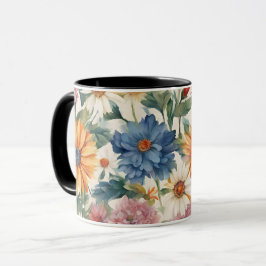 Caneca Incrível Flores de Jardim de Verão