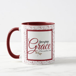Caneca Incrível Graça Red música