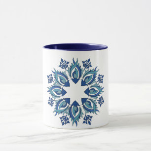 Caneca Incrível padrão do Oriente Médio ز خ ر ف ه ن د س ي
