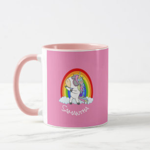 Caneca Incrível Tendência do Partido Unicórnio Pink M