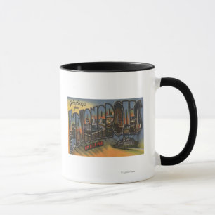 Caneca Indianapolis, Indiana - grandes cenas da letra