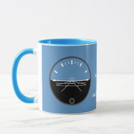 Caneca Indicador de Atitude de Pilotos