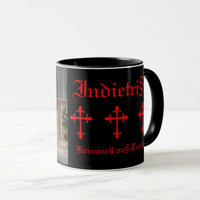 Caneca Indietrista - kriminell aus Tradition (Frente Esquerda)