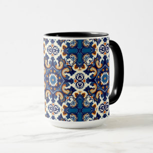 Caneca Indigo Azulejo Azul Português Lisboa Talavera