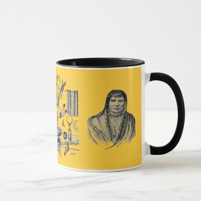 Caneca índio Artifícios Mug (Direita)