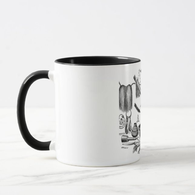 Caneca índio Artifícios Mug (Esquerda)