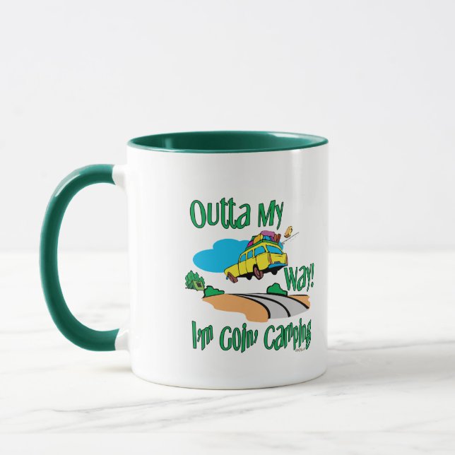 Caneca Indo acampar (Esquerda)