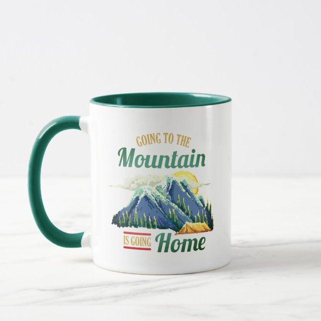 Caneca Indo para a Montanha Selvagem (Esquerda)