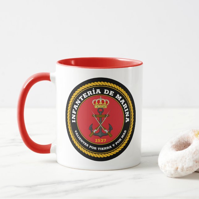 CANECA INFANTARIA DE MARINHA (Com Donut)