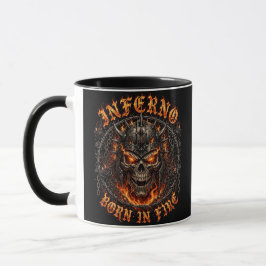 Caneca Inferno Nascido no Fogo