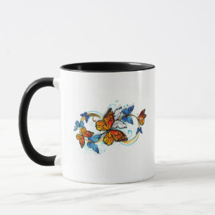 Caneca Infinidade de Borboletas Monarca