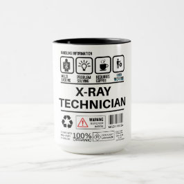 Caneca Informações engraçadas sobre o tratamento do técni
