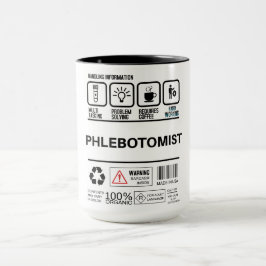 Caneca Informações Flebotomistas Engraçadas