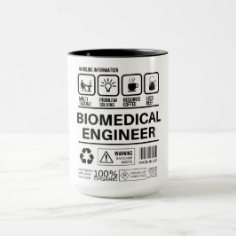 Caneca Informações sobre processamento de Engenheiros bio
