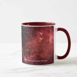 Caneca Infravermelho da Nebulosa América do Norte