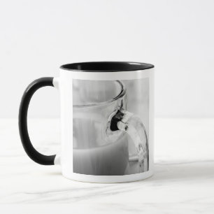 Caneca Infravermelho, preto e branco, xícara, vidro, café