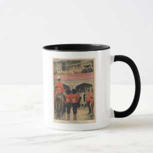 Caneca Inglaterra, proclamação do rei novo George V