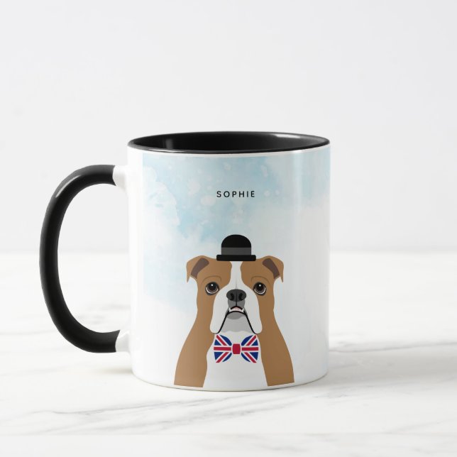 Caneca Inglês Buldogue Mugs (Esquerda)