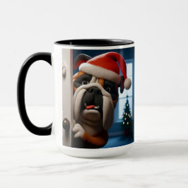 Caneca Inglês Bulldog Claymous Café Mug Cup
