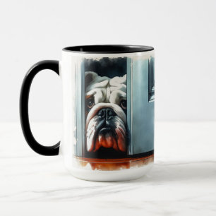 Caneca Inglês Bulldog Me Faz! Coffee Mug