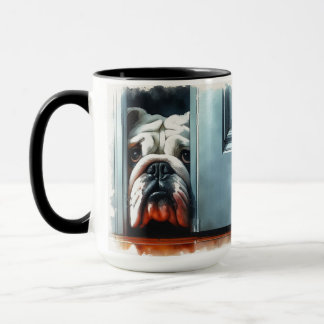 Caneca Inglês Bulldog Me Faz! Coffee Mug