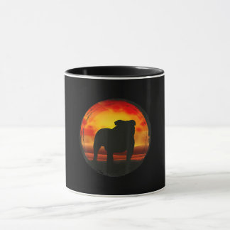 Caneca Inglês Bulldog Oferta Para Mulheres Homens Criança