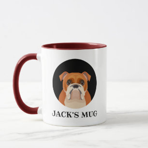 Caneca Inglês Bulldog Personalizado