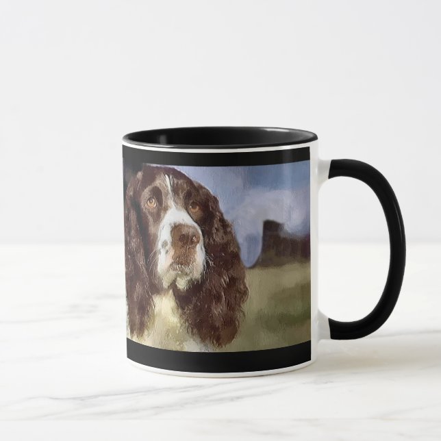 Caneca Inglês Springer Spaniel Art Gifts Mugs (Direita)