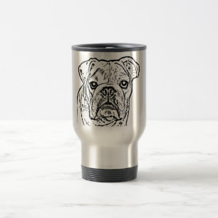 Caneca inglesa do buldogue