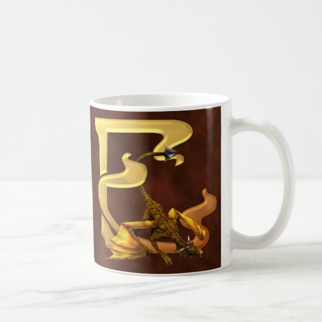 Caneca Iniciais E de Dragonlore (Direita)