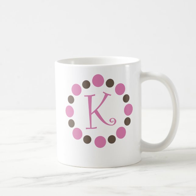Caneca inicial "K " de Dotz (Direita)