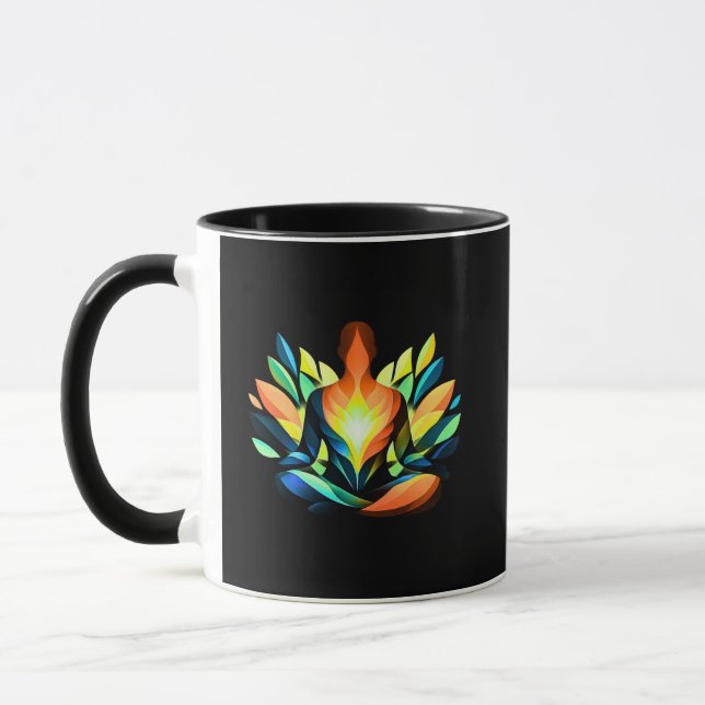 Caneca Inner Balance Silhouette | Mente Moderna (Esquerda)
