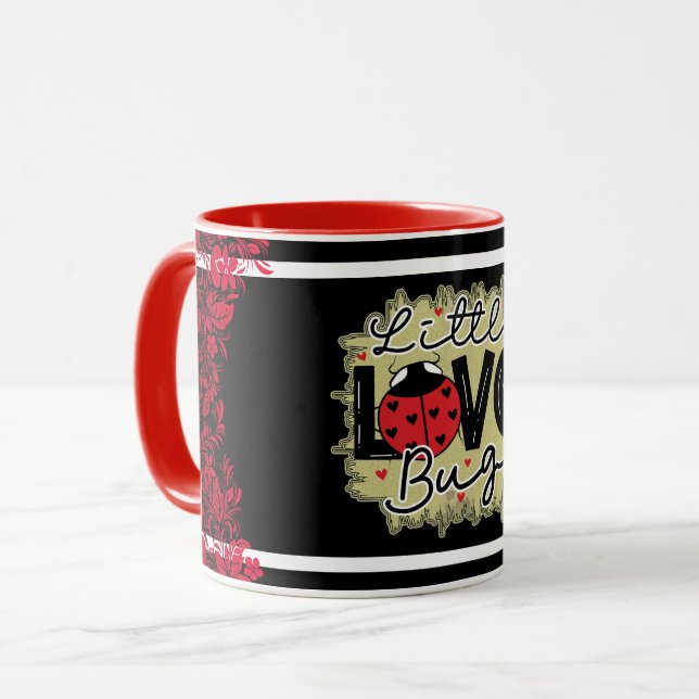 Caneca Inseto Trendy Love (Frente Esquerda)