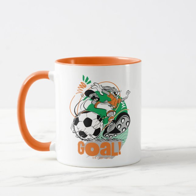 Caneca INSETOS BUNNY™ Kicking Soccer Gol (Esquerda)