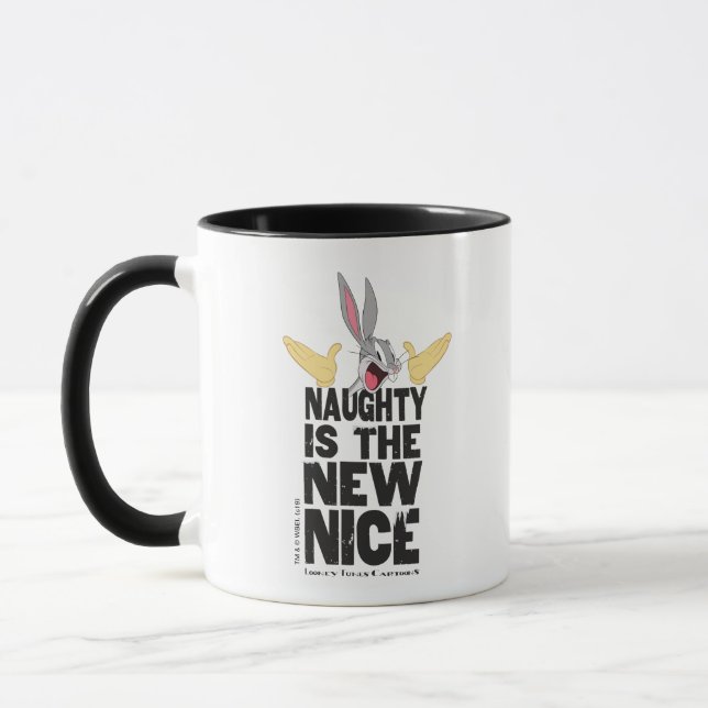 Caneca INSETOS BUNNY™ "Naughty Is The New Nice" (Esquerda)