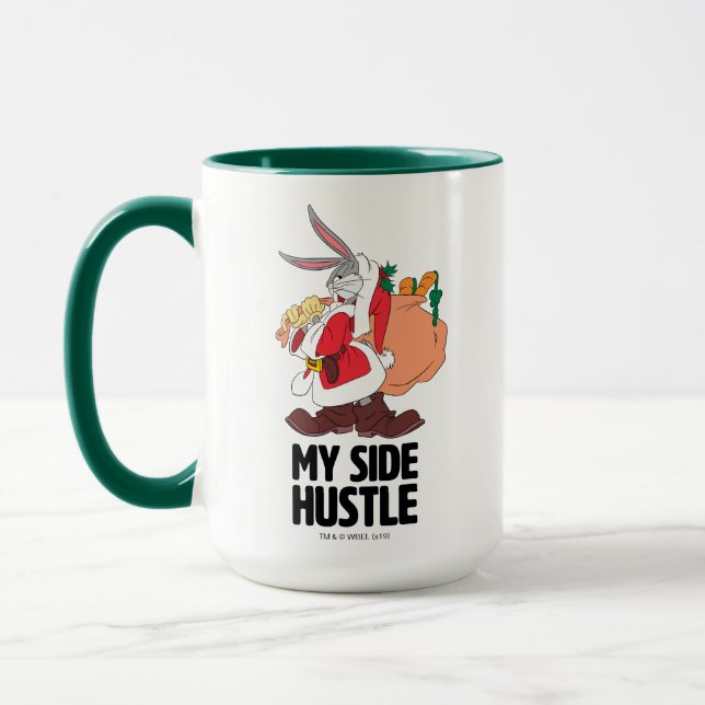 Caneca INSETOS BUNNY™ Papais noeis "My Side Hustle" (Esquerda)