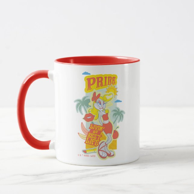 Caneca INSETOS BUNNY™ Pride - Vivendo minha melhor vida (Esquerda)